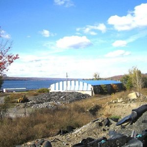 Portland Point Cement Works Storage Building