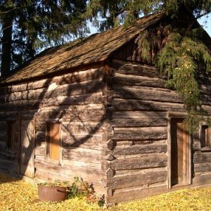 The Cabin at the Cayuga Museum in Auburn