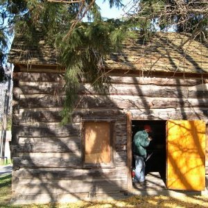 The Cabin at the Cayuga Museum in Auburn